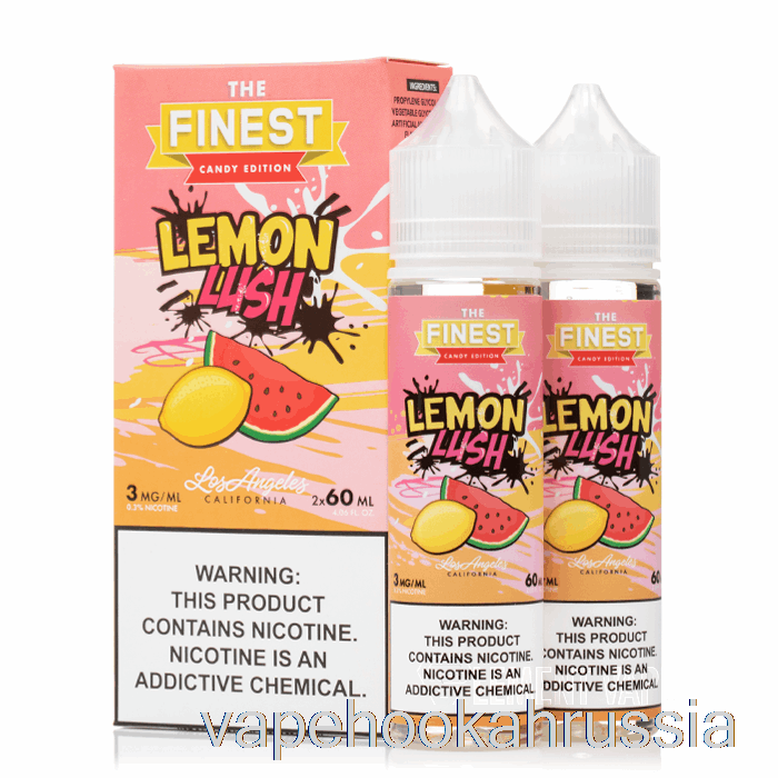 сок для вейпа Lemon Lush - The Finest Candy Edition - 120мл 6мг